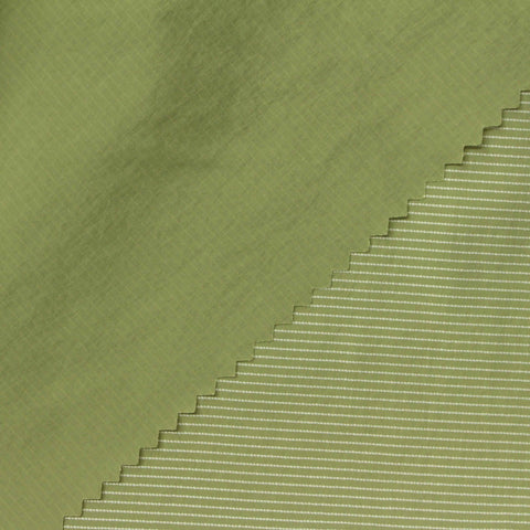 Green Horizontal-Stripe Woven, Nylon
