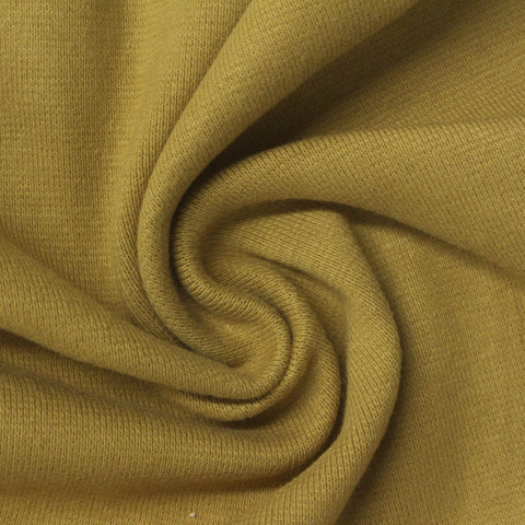 Mustard Rib Knit, Cotton