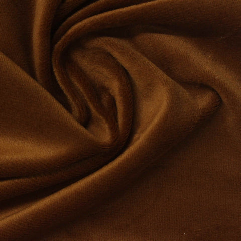 100% Polyester Knit Fabric, 200 gsm, 157 cm — Brown