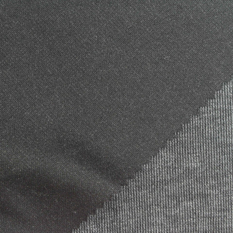 Light Grey Marl Interlock Knit, Polyester, 228 gsm