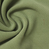 Polyester Stretch Interlock Knit Fabric, 370 gsm, 185 cm — Green — photo 1