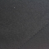 Cotton Polyester French Terry Fabric, 270 gsm, 165 cm — Black — photo 1