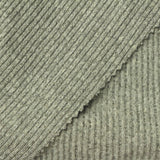 Heathered Grey-Green Marl Rib Knit, Polyester, 270 gsm — photo 1