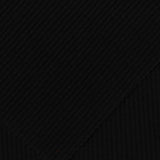 Rib Knit Fabric, 230 gsm, 120 cm — Black — photo 1