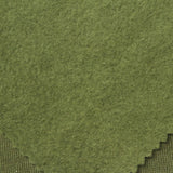 Brushed Polyester Cotton French Terry Fabric, 250 gsm, 185 cm — Green — photo 1
