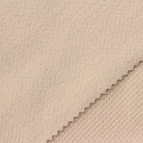 100% Polyester Knit Fabric, 270 gsm, 170 cm — Beige