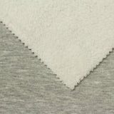 Light Grey Heathered-Marl Fleece, Polyester, 400 gsm — photo 1