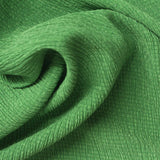 Polyester Stretch Crepe Fabric, 135 gsm, 140 cm — Green — photo 1