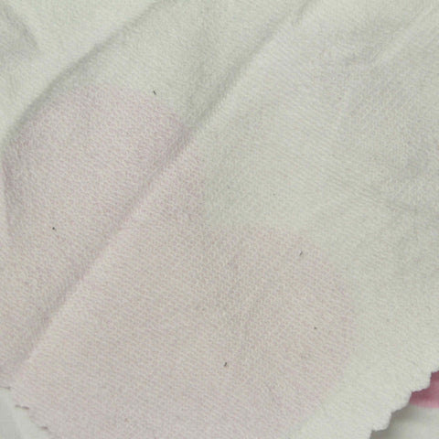 Pink Dots French Terry, Cotton