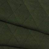 Dark Green Diamond Jacquard, Cotton-Poly — photo 1