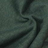 Brushed Cotton Polyester French Terry Fabric, 240 gsm, 157 cm — Green — photo 1