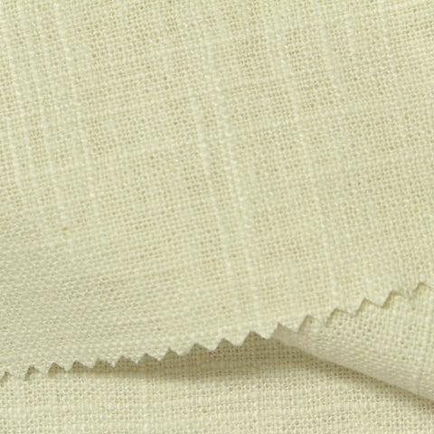 Slub Linen Viscose Woven Fabric, 300 gsm — Beige