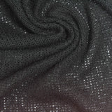 Dark Grey Marl Chunky Knit, Viscose-Poly, 280 gsm, 165 cm — photo 1