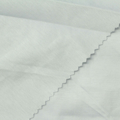Cotton Linen Interlock Knit Fabric, 150 gsm, 135 cm — Grey