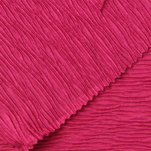 100% Polyester Crepe Fabric, 165 gsm, 158 cm — Pink
