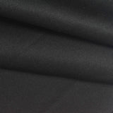 100% Cotton Interlock Knit Fabric, 240 gsm, 180 cm — Black — photo 1