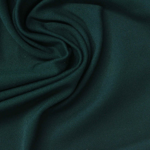 Brushed Nylon Stretch Interlock Knit Fabric, 261 gsm — Green
