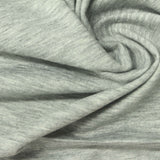 Light Grey Marl Jersey Knit, Poly-Viscose, 195 gsm — photo 1