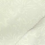 Cream Tone-on-Tone Floral Jacquard, Polyester, 180 gsm, 160 cm, ref EF-274479 — photo 1