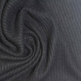 Viscose Polyester Stretch Rib Knit Fabric, 196 gsm, 146 cm — Grey — photo 1