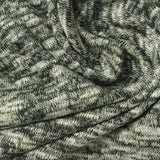 Dark Grey Heathered-Marl Jersey Knit, 190 gsm — photo 1
