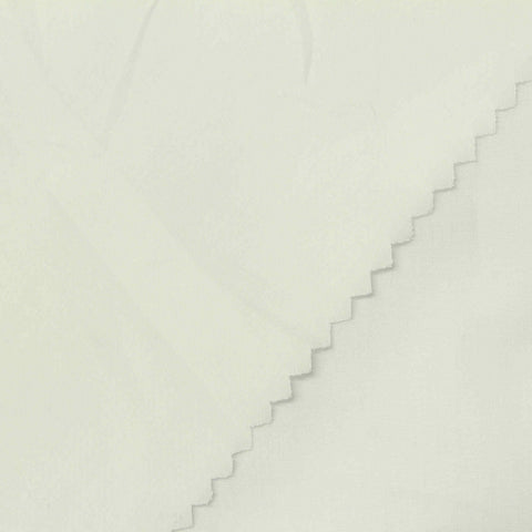 100% Cotton Poplin Fabric, 98 gsm, 147 cm — White