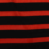 Red Stripes Knit, Viscose-Poly — photo 1