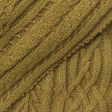 Olive Chevron Jacquard, Viscose-Poly — photo 1