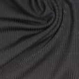 Viscose Stretch Rib Knit Fabric, 260 gsm, 150 cm — Grey — photo 1