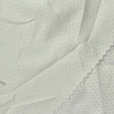White Fine-Dot Mesh, Polyester — photo 1