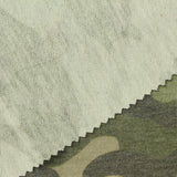 Green Camo French Terry, Polyester — photo 1