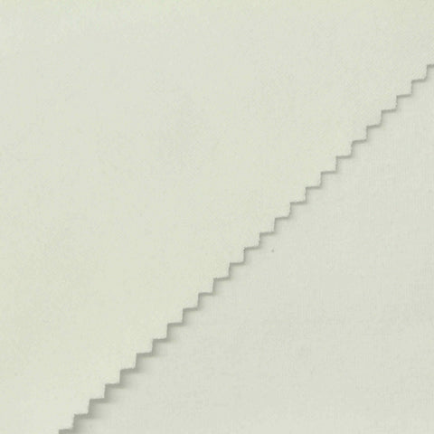 Cotton Stretch Scuba Knit Fabric, 400 gsm, 160 cm — Beige
