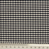 Black Gingham Woven, Cotton, 92 gsm, 145 cm, ref EF-206197 — photo 1