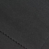 Viscose Nylon Stretch Ponte Knit Fabric, 420 gsm, 165 cm — Black — photo 1