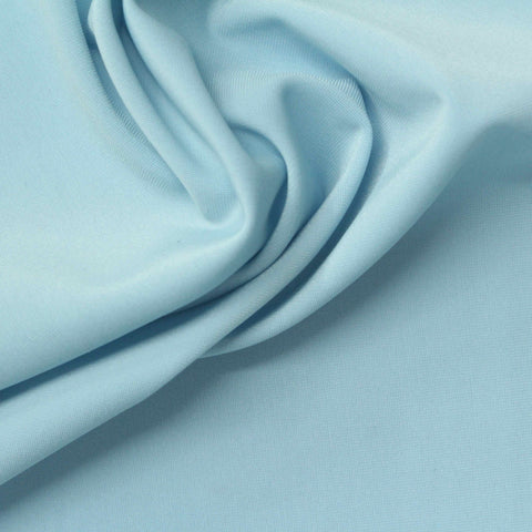 Polyester Stretch Warp Knit Fabric, 210 gsm, 155 cm — Blue