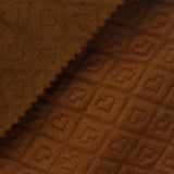Brown Hearts Jacquard, Poly-Cotton — photo 1