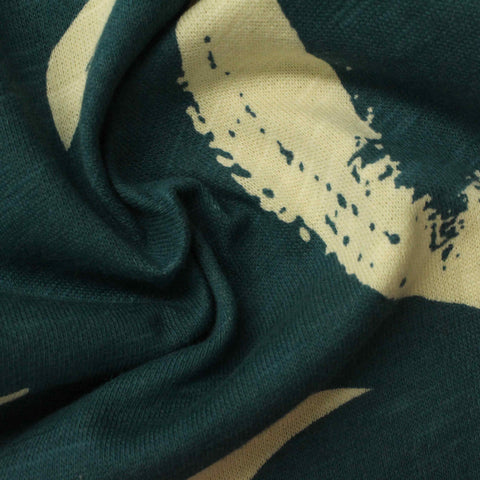 Cream Abstract Knit, Cotton
