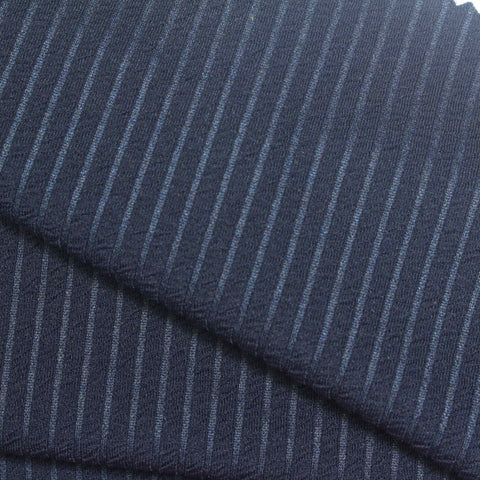 Nylon Stretch Interlock Knit Fabric, 205 gsm, 162 cm — Navy