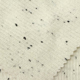 Cream Marl Rib Knit, Viscose-Poly, 466 gsm — photo 1