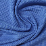 Modal Polyester Interlock Knit Fabric, 220 gsm, 150 cm — Blue — photo 1