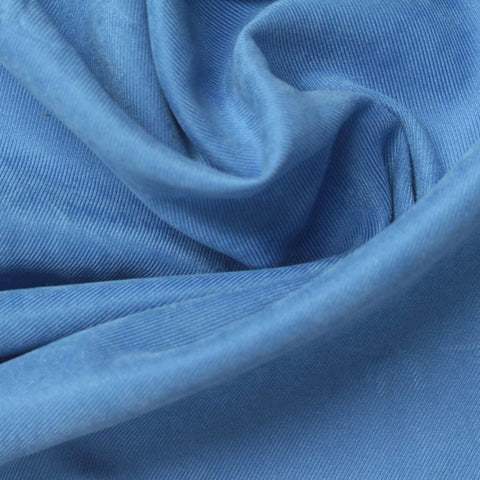 Jacquard Polyester Woven Fabric, 170 gsm — Blue