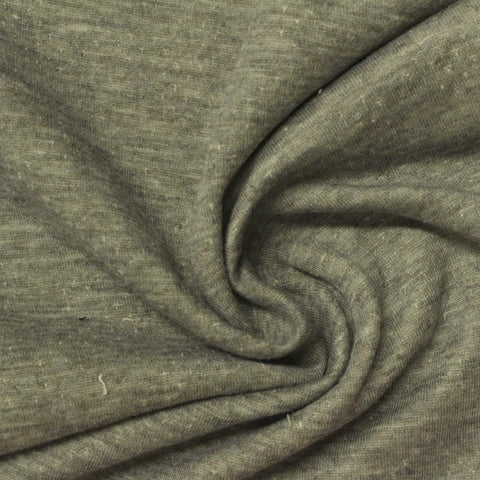 Olive Marl Jacquard, Poly-Cotton