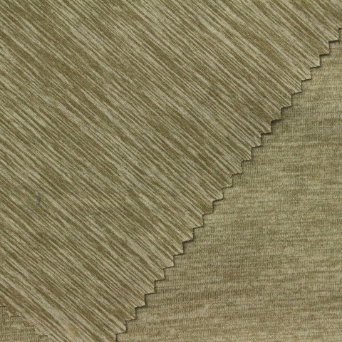 Polyester Stretch Jersey Knit Fabric, 190 gsm, 150 cm — Khaki