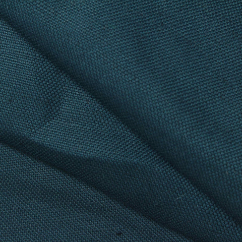 Linen Cotton Canvas Fabric, 185 gsm — Navy