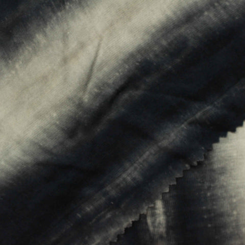 Dark Blue Abstract Jersey Knit, Viscose