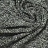 Grey Marl Rib Knit, Polyester, 320 gsm — photo 1