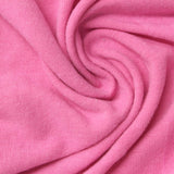 Brushed Cotton Polyester Jersey Knit Fabric, 220 gsm, 160 cm — Pink — photo 1