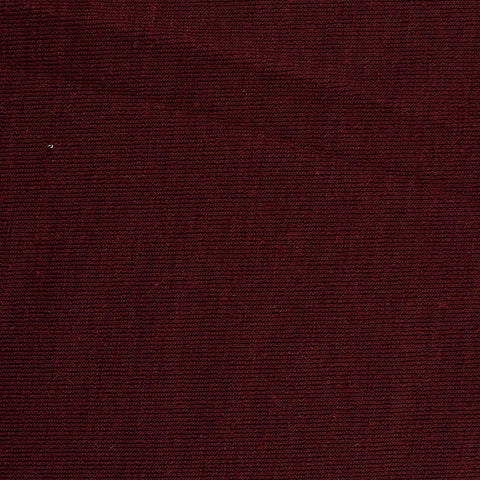 Brushed Polyester Viscose Stretch Rib Knit Fabric, 248 gsm — Red