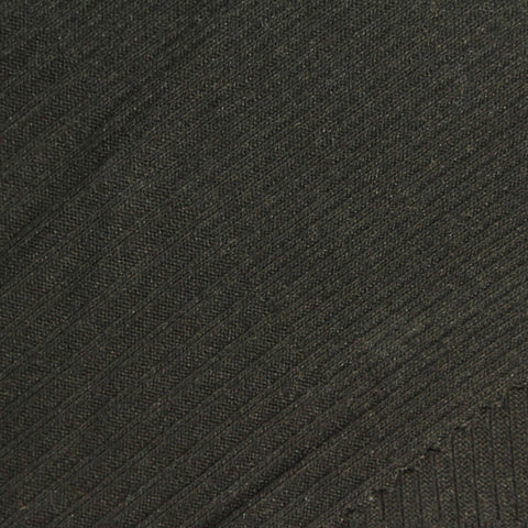 Polyester Viscose Stretch Rib Knit Fabric, 205 gsm — Green, ref EF-243842