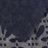 100% Polyester Chiffon Fabric, 78 gsm, 145 cm — Blue — photo 1